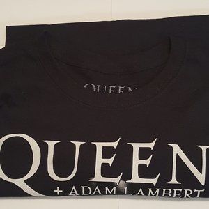 Queen Men 3XL Black T-Shirt Pre-owned